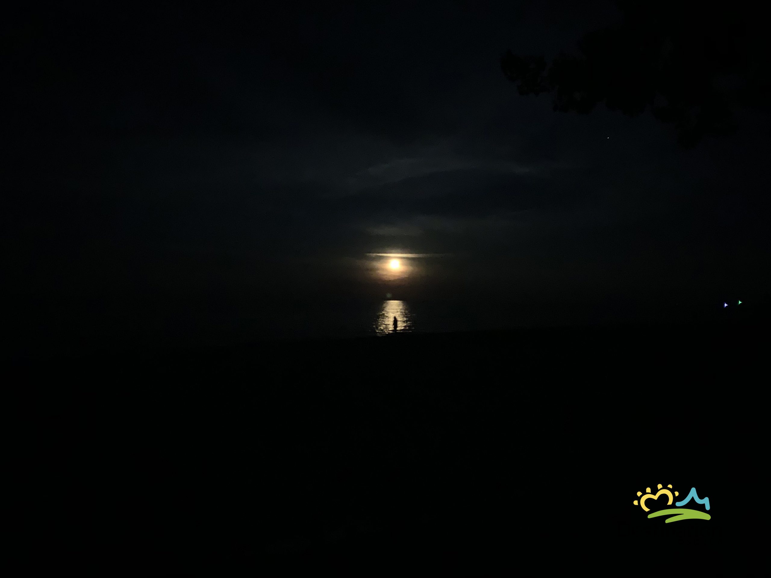 Moonrises along Lake Huron